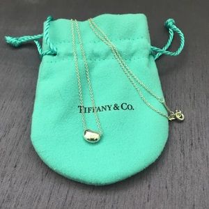 Tiffany & Co. Elsa Peretti Bean Necklace